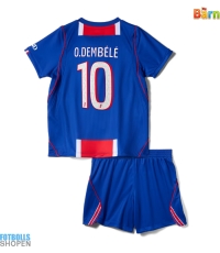 Billiga Paris Saint-Germain Ousmane Dembele #10 Hemmatröja Barn 2026-27 Kortärmad (+ Korta byxor)
